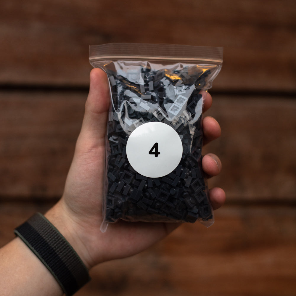 Bricks Pack - No. 4, Dark Grey