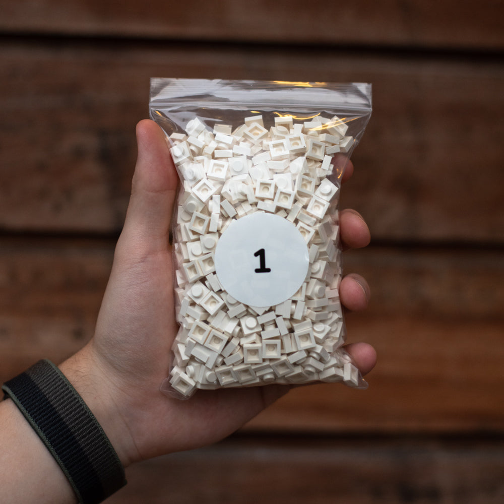Bricks Pack - No. 1, White